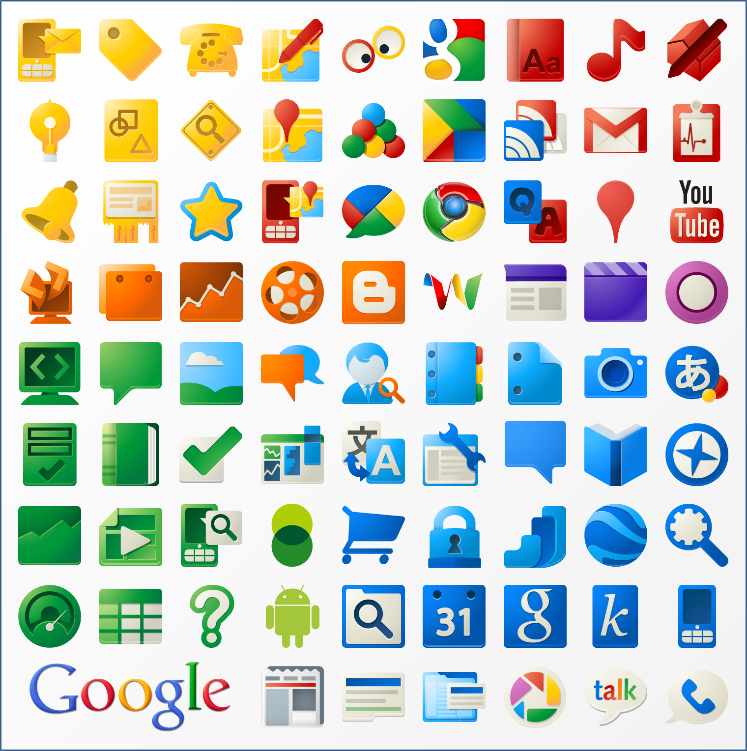 list of google services list of google services