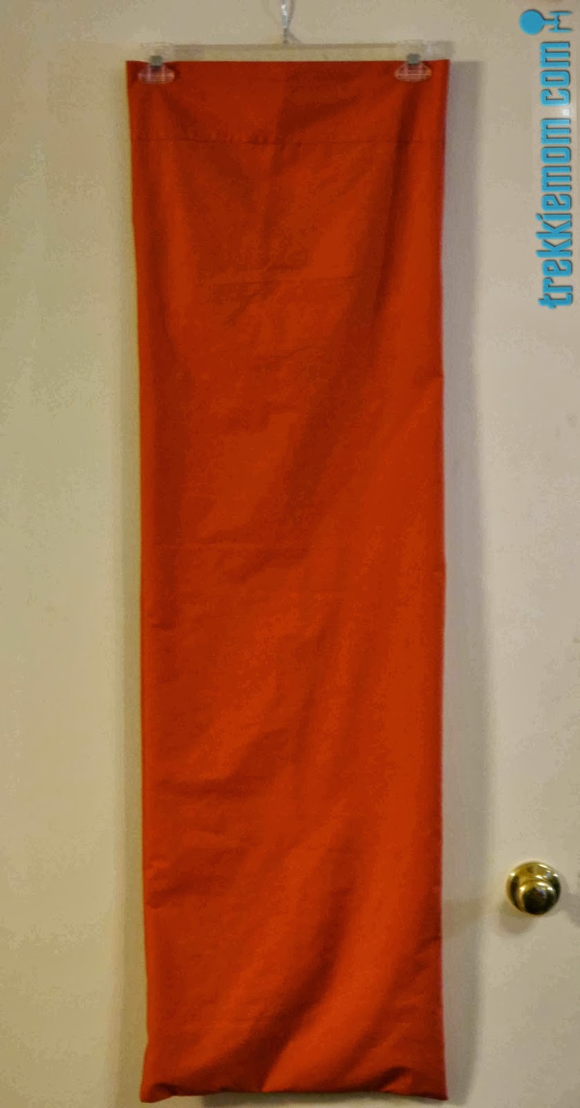 Trekkie Mom Body Pillow Cover Tutorial from a Bed Sheet