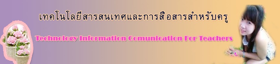 เทคโนโลยีสารสนเทศสำหรับครู