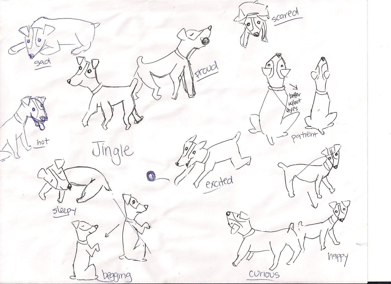 My Shoebox of Dreams Dogs! Illustration Contest