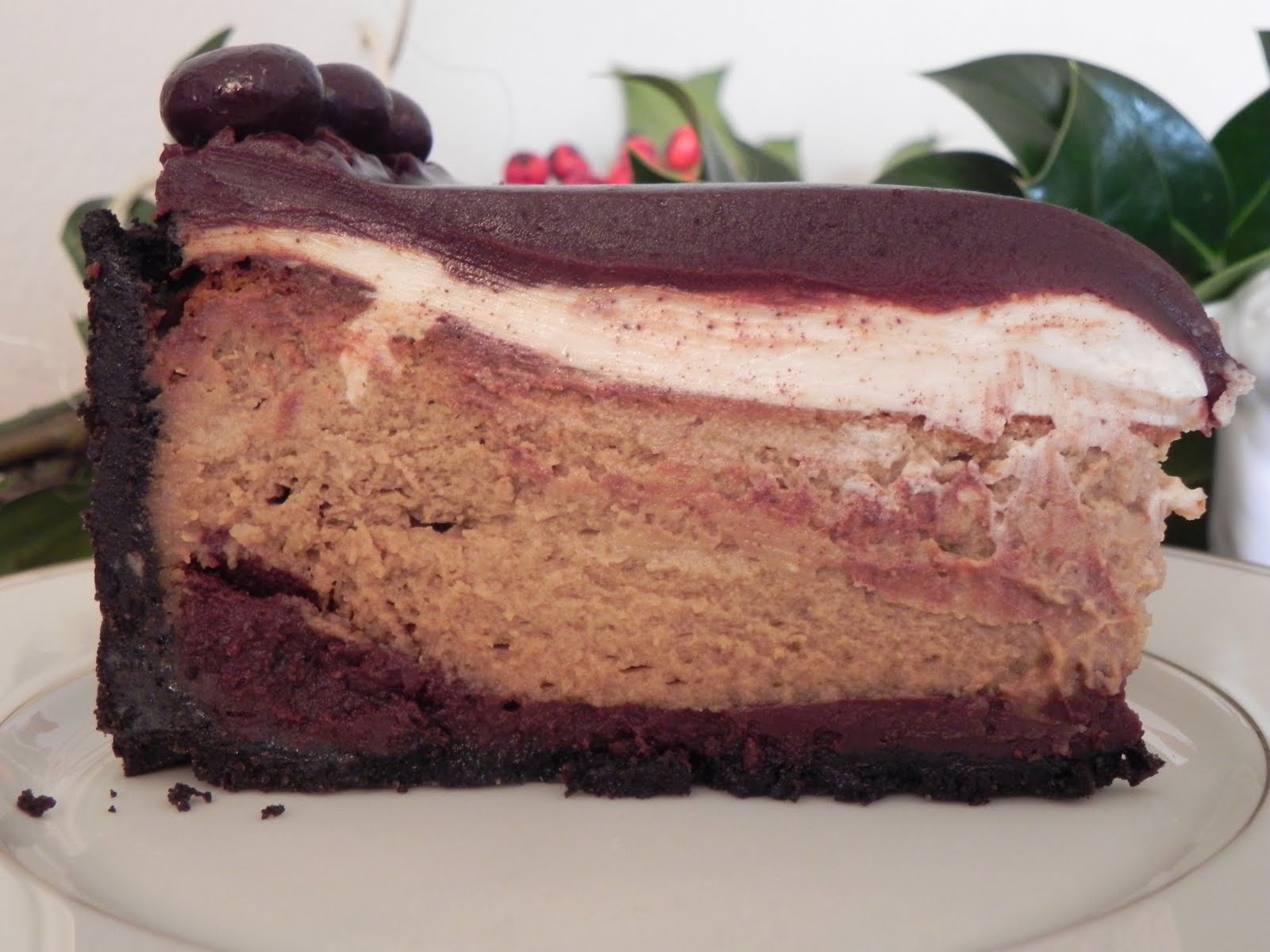 Gift of Simplicity Cappuccino Fudge Cheesecake