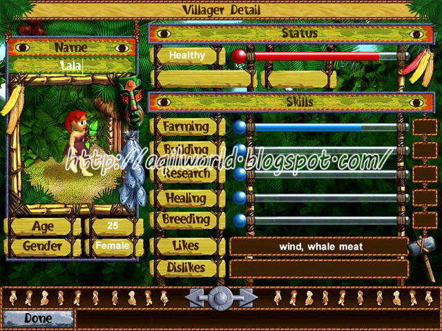 Download free Virtual Villagers game