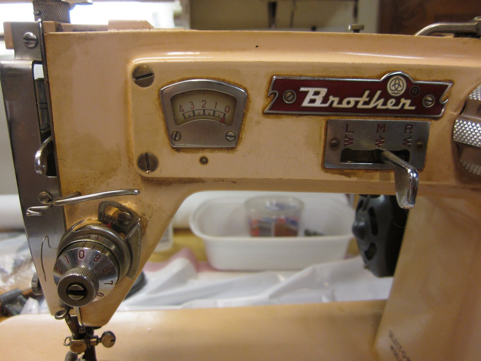 Mi Vintage Sewing Machines Brother Select O Matic 1957