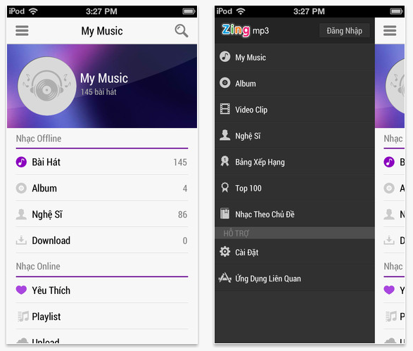 Ứng Dụng Zing Mp3 Tai Ung Dung Zing Mp3