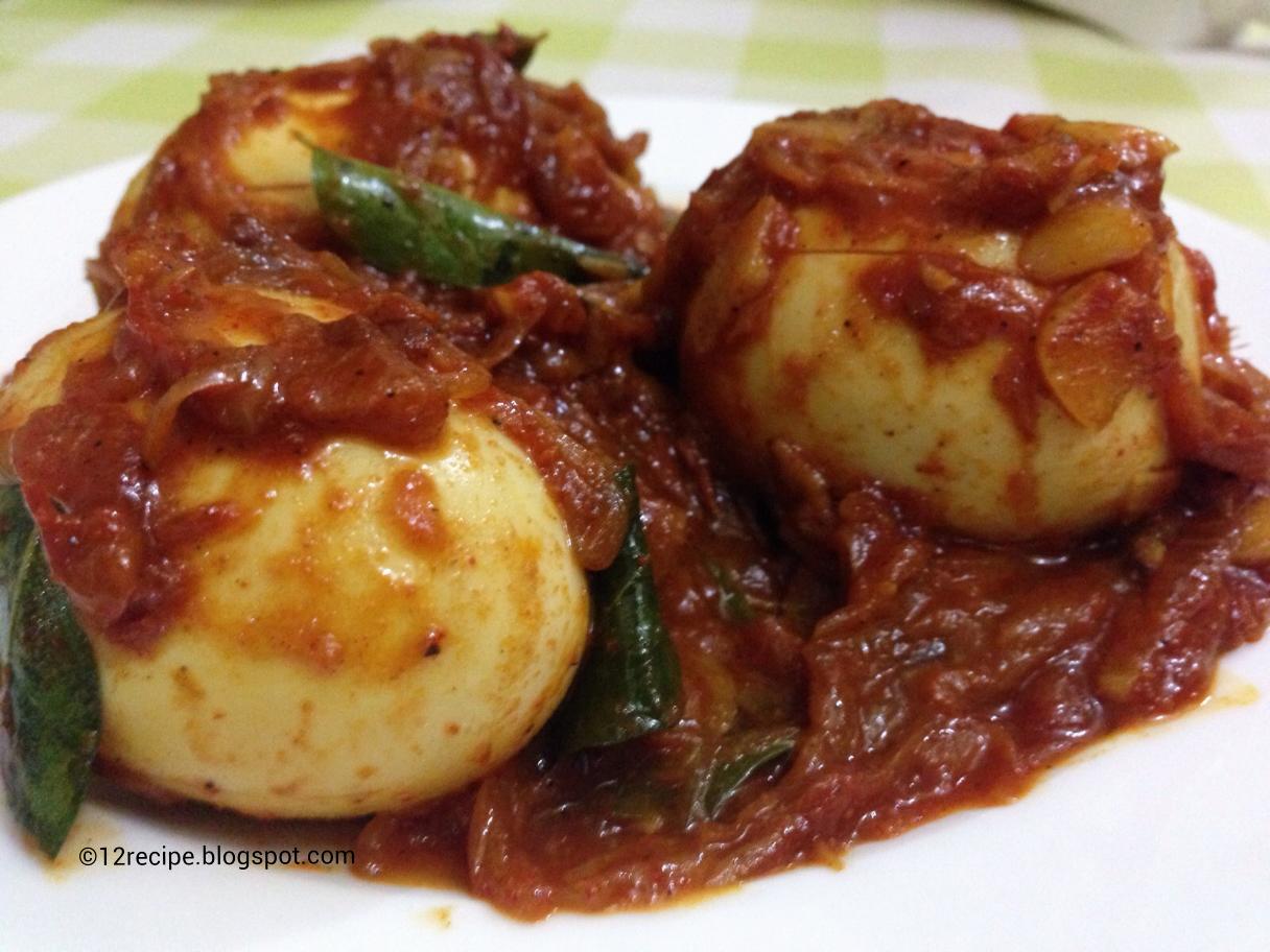 Kerala Egg Roast - Recipe Book