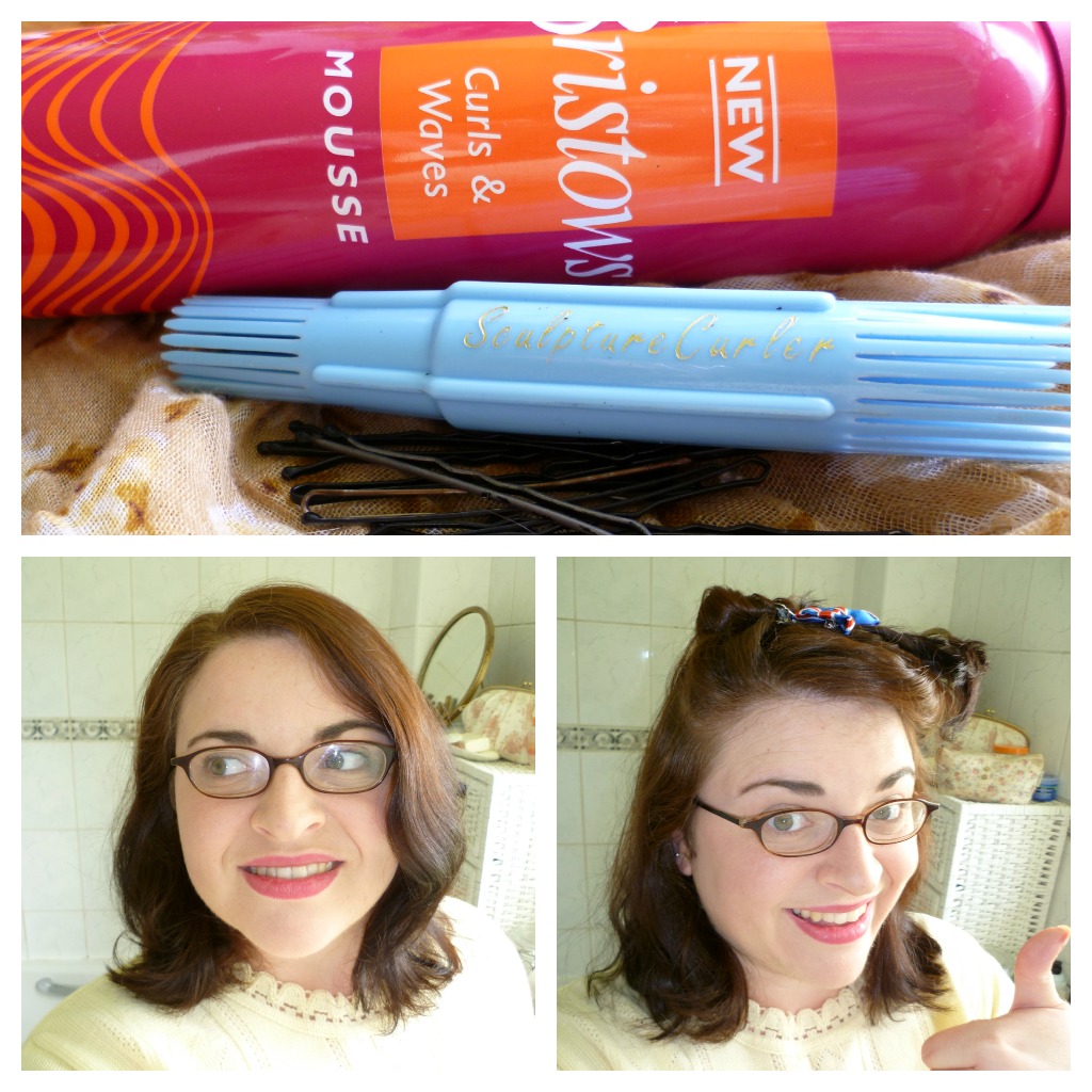 LandGirl1980 My Hair Curling Arsenal 3) Barrel Curls with Sculpture