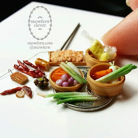 : Chips SET "B" etc DOLLHOUSE Miniatures 1:12 Miniature Junk Food Assortment 