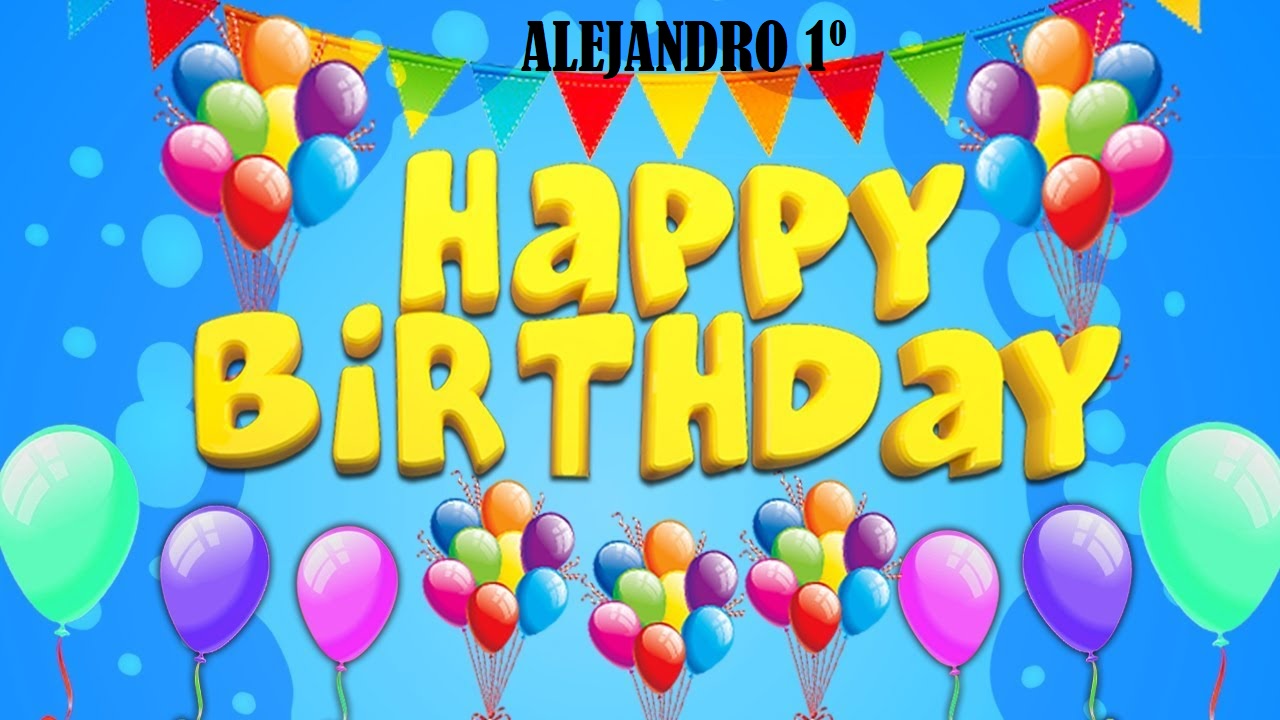 HAPPY BIRTHDAY ALEJANDRO!!