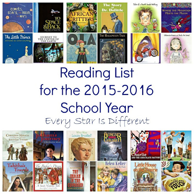 Lower Elementary Reading List for the 20152016 School Year Every