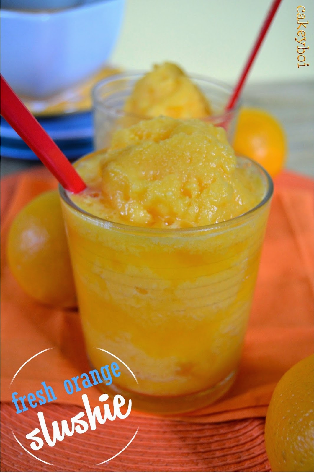 Cakeyboi Fresh Orange Slushie