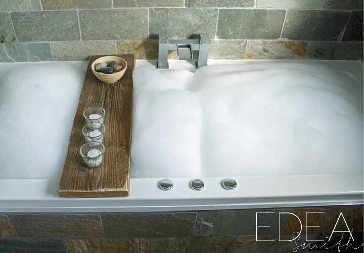 DIY RECLAIMED WOOD 'SPA STYLE' BATH BOARD [Plans] EDEA SMITH