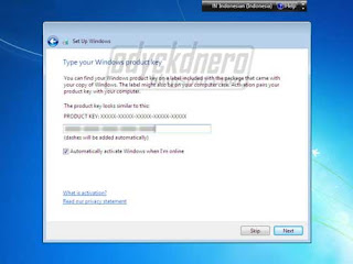 Cara Install Windows 7