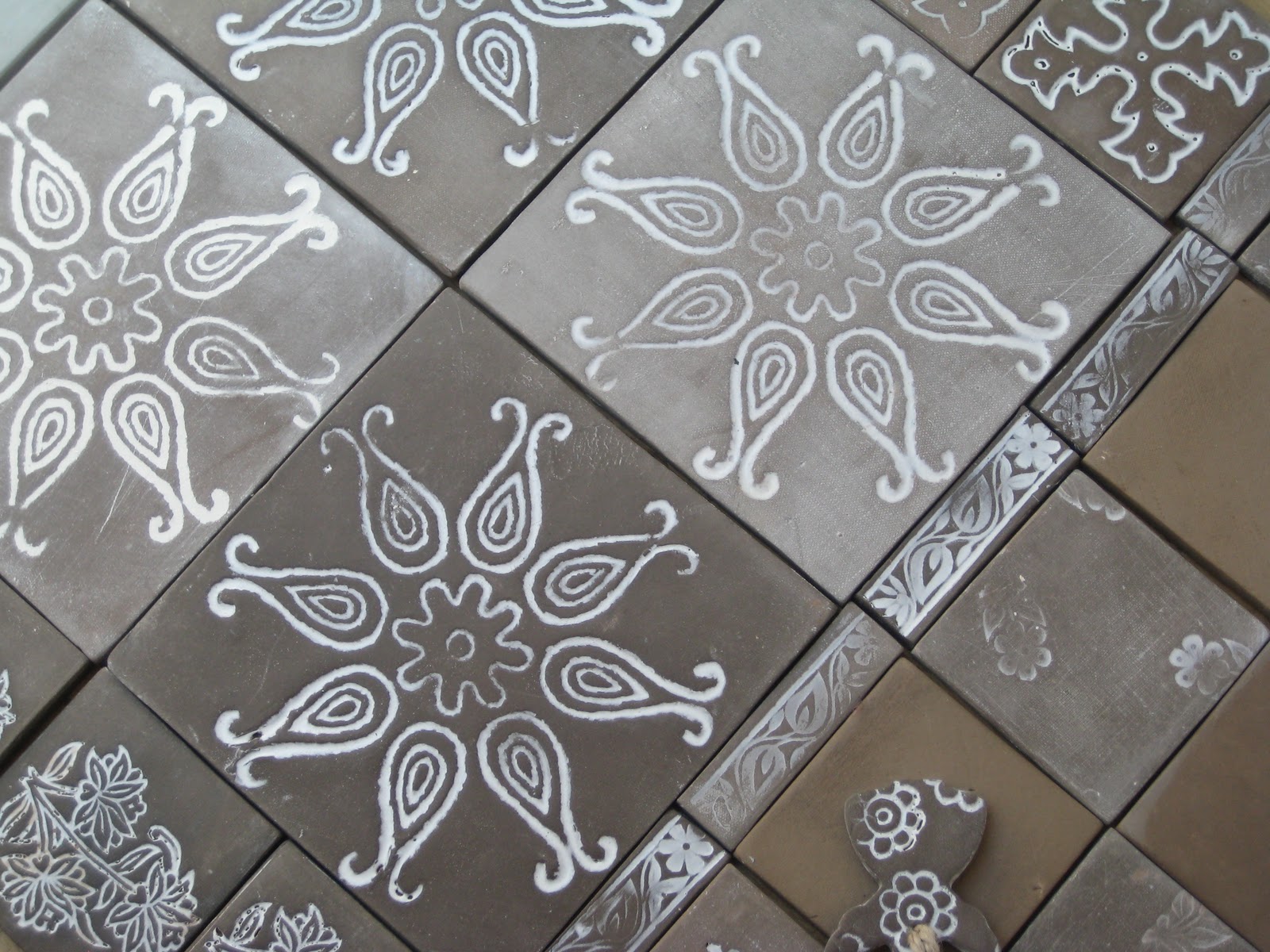 mud hut company hearth tiles