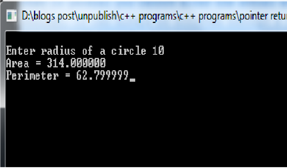 C Program Double Variable