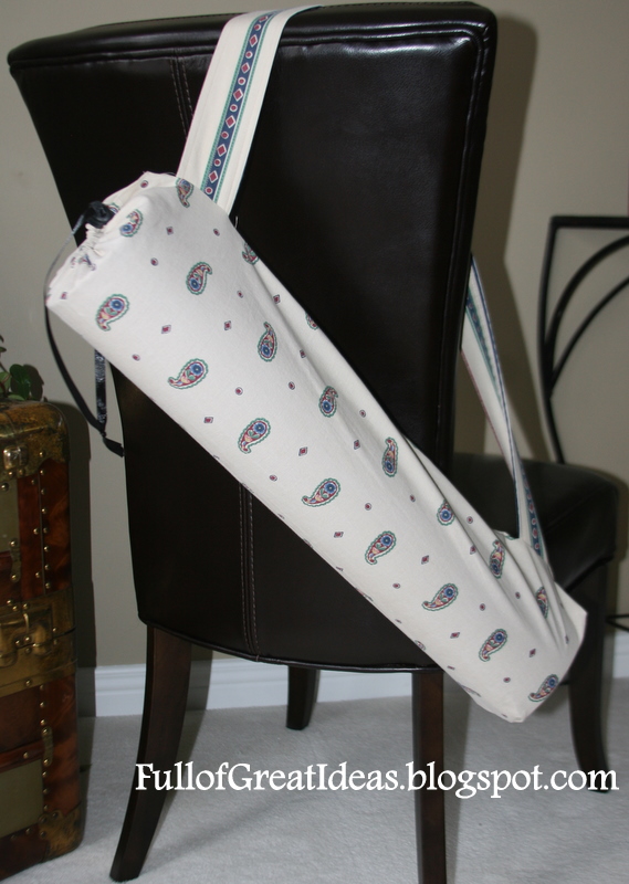 Full of Great Ideas Pillow Case Yoga Bag Sew it yourself for 0