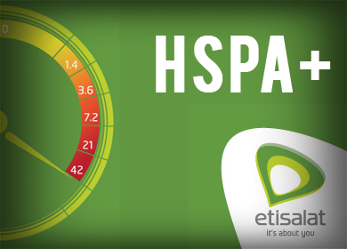 ETISALAT HSPA PLUS 3.75G