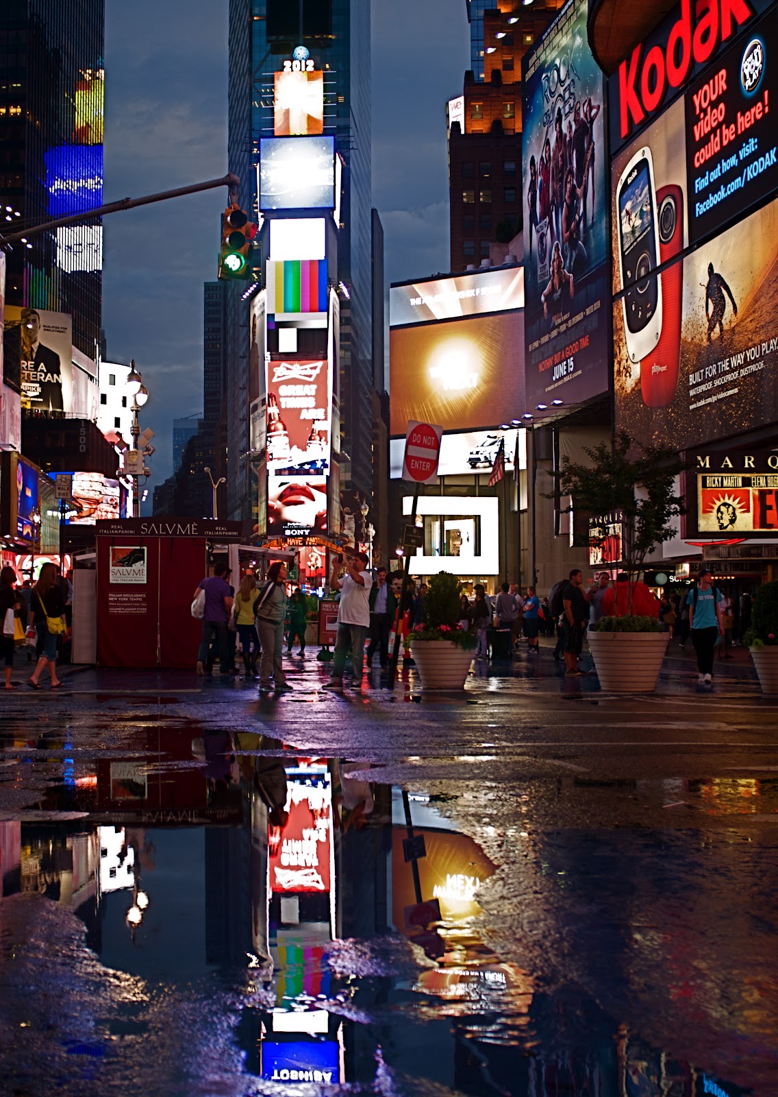 NYC ♥ NYC Times Square After The Rain
