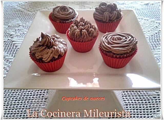 Cupcakes De Nueces
