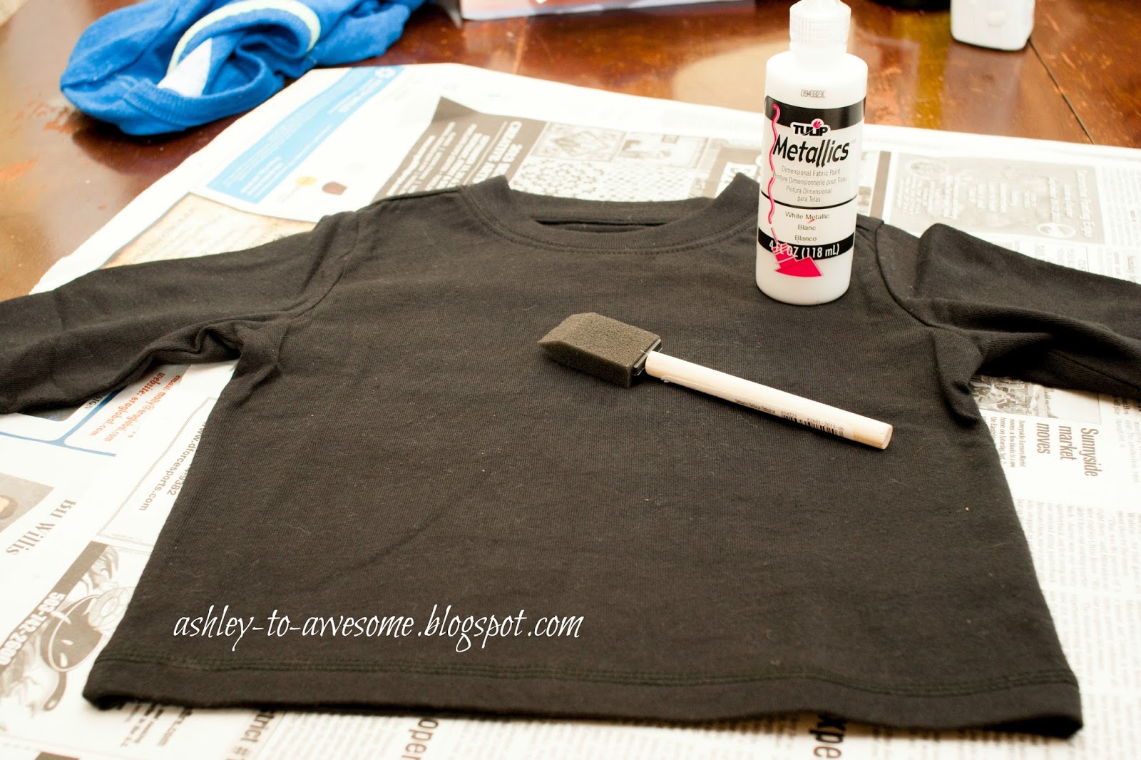 Ghostly Foot Art Shirt From Ashley to Awesome