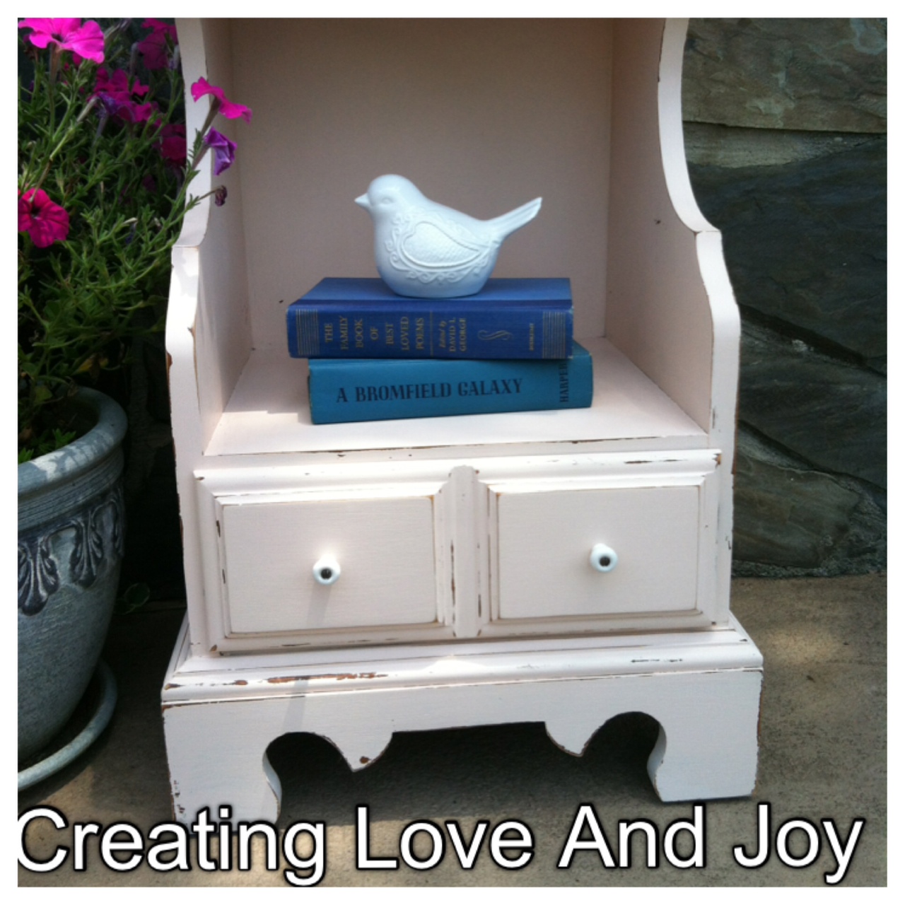 Creating Love And Joy Little Girls Side Table