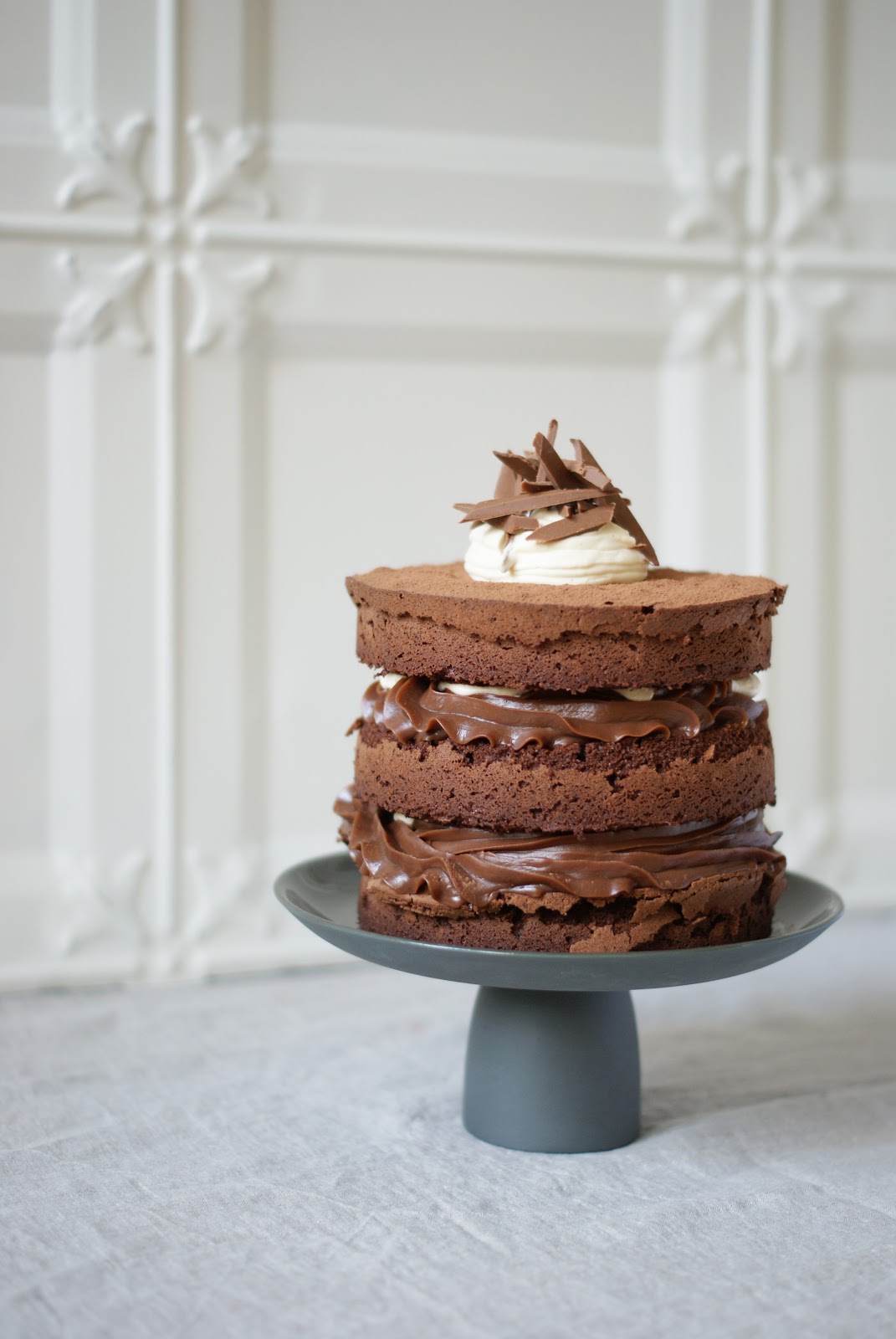 simmer & boyle Chocolate Hazelnut Fudge Cake