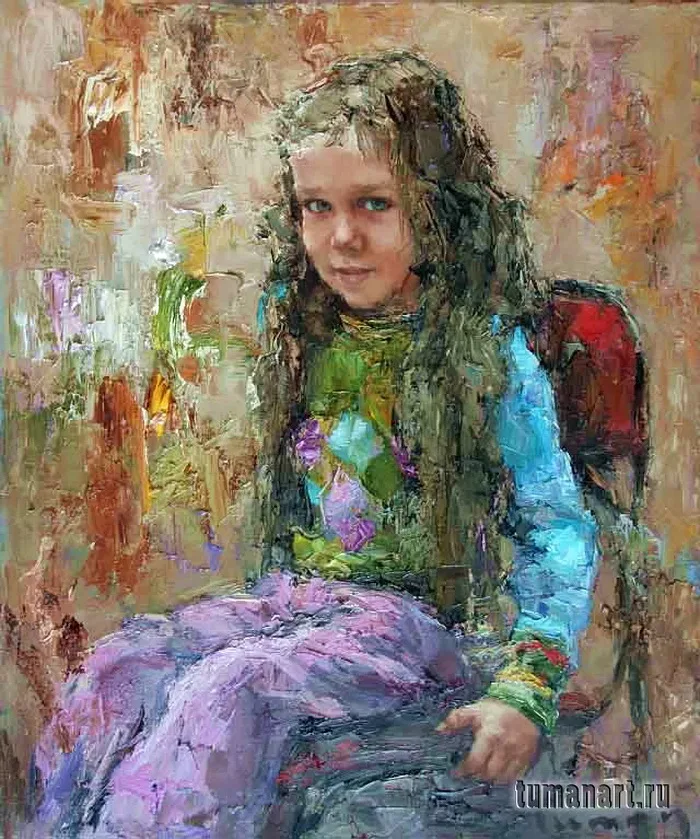 Tuman Zhumabaev 1962 | Russian Impressionist painter