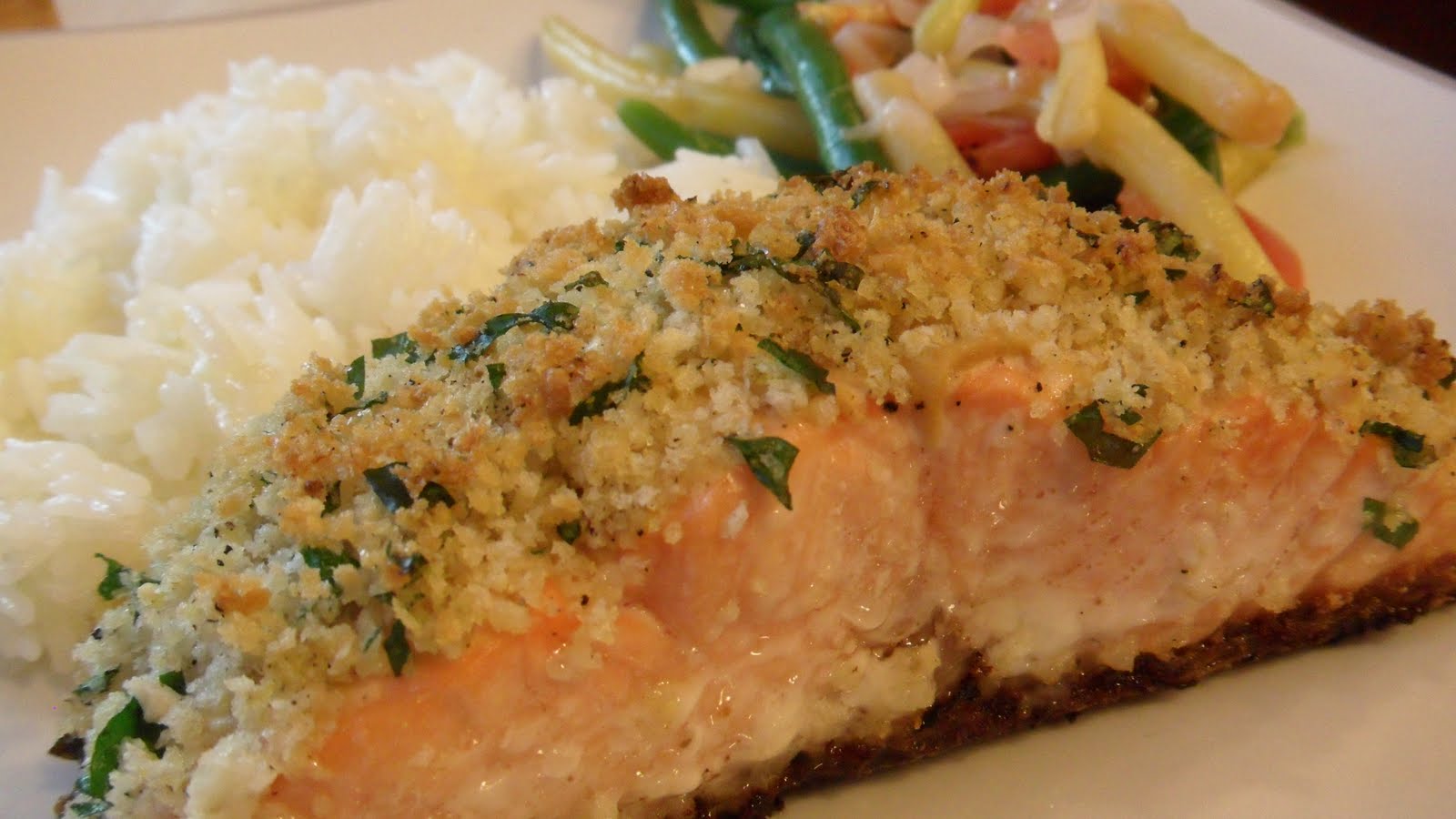 Panko Crusted Salmon Well Dined
