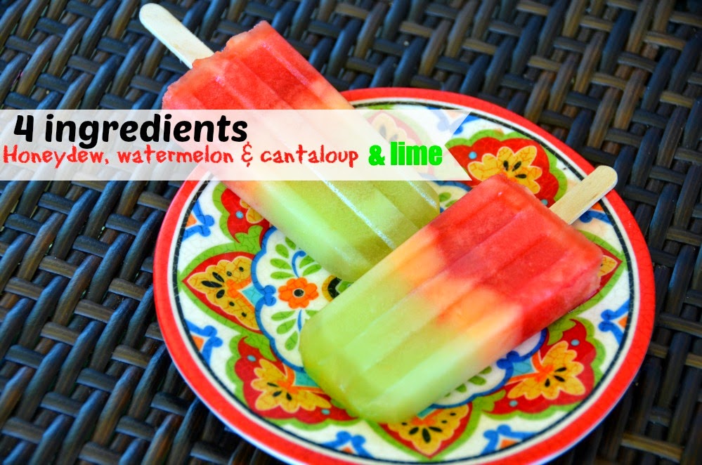 My Cherry Tree Honeydew melon popsicles