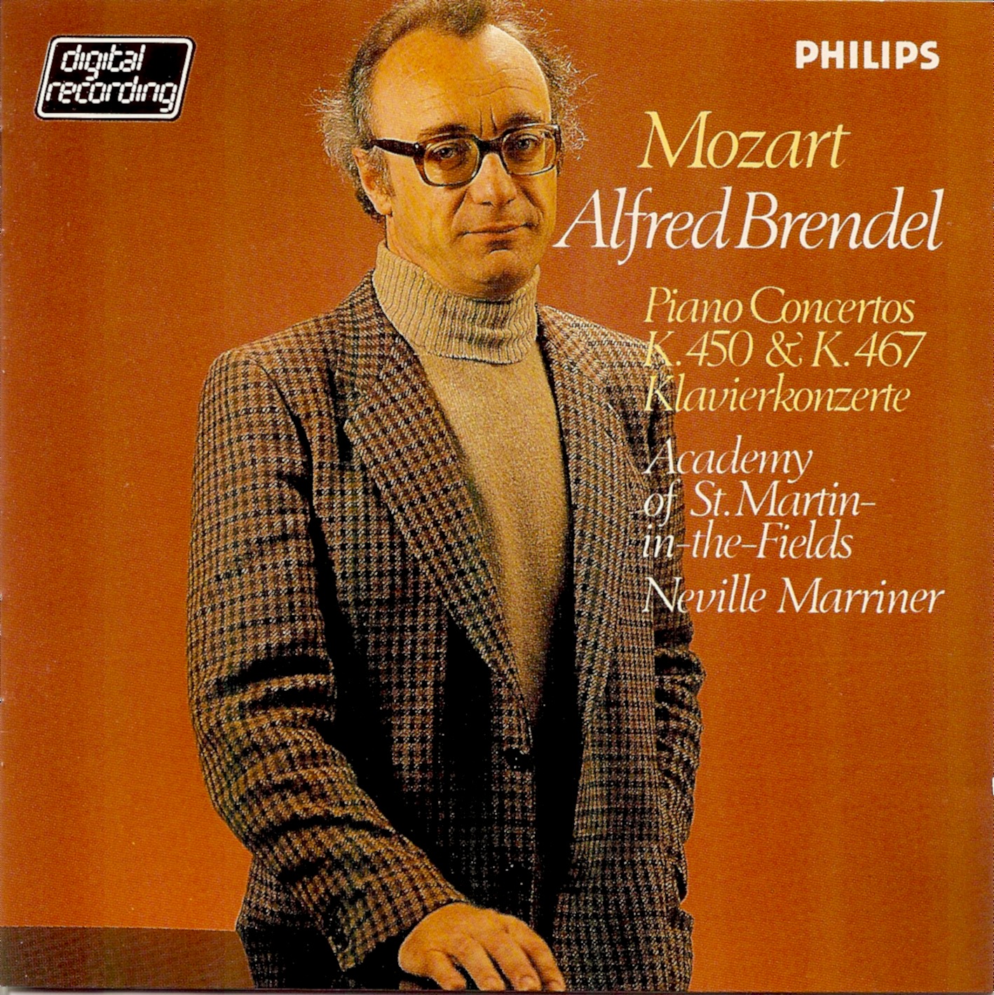 The First Pressing CD Collection Wolfgang Amadeus Mozart Piano Concertos Nos. 15 & 21