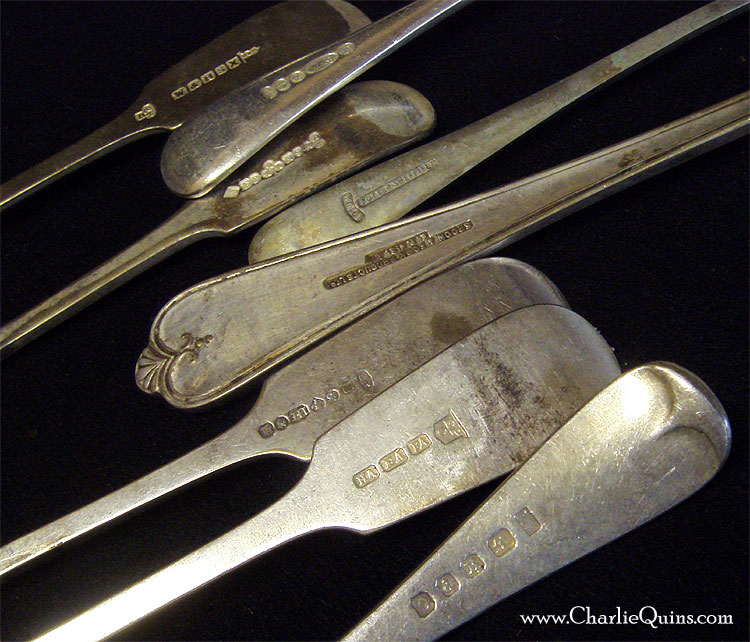 CHARLIEQUINS THINGS FOR SALE Silver Cutlery, Scrap Silver