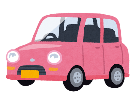 軽自動車のイラスト（車）