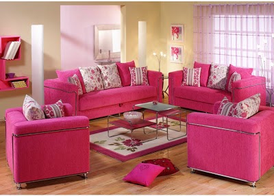 Celebrity Homes: Let\'s explore cute Pink living room Decor ideas Celebrity Homes: Let\'s explore cute Pink living room Decor ideas