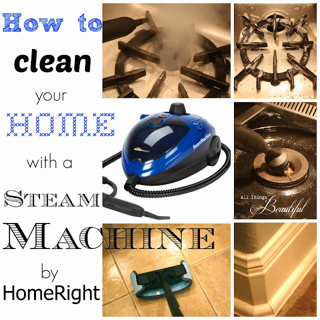 All Things Beautiful How to Clean Your Home with a {Steam Machine}