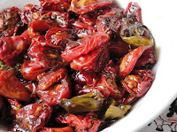 Tomate-Cereja e Pimenta-Cambuci Assados no Vinagre Balsâmico (vegana)