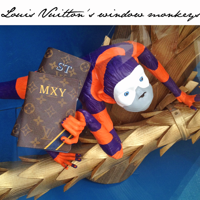 Have you seen Louis Vuitton's monkeys? - Emily Jane Johnston