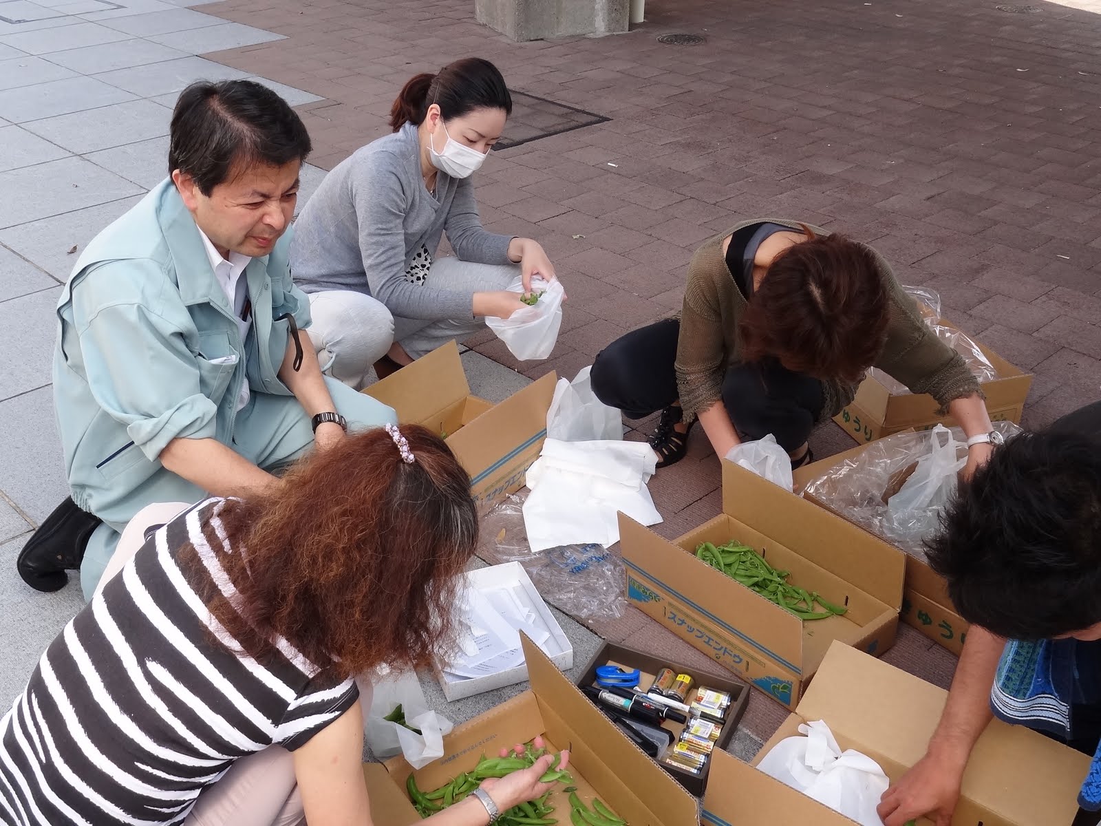 亀岡偉民手記 野菜販売in 横浜