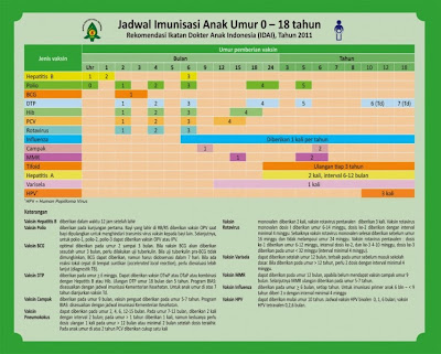 jadwal imunisasi