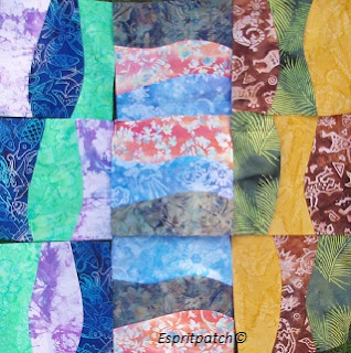 My 9 curved rail blocks