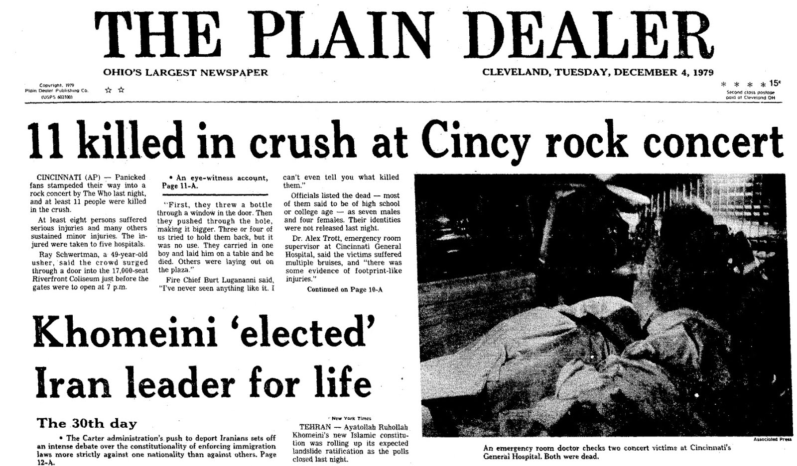 Frank S Place The Who At Cincinnati 1979