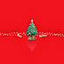 Wallpapers de Navidad - Feliz Navidad - Árbol navideño con fondo rojo