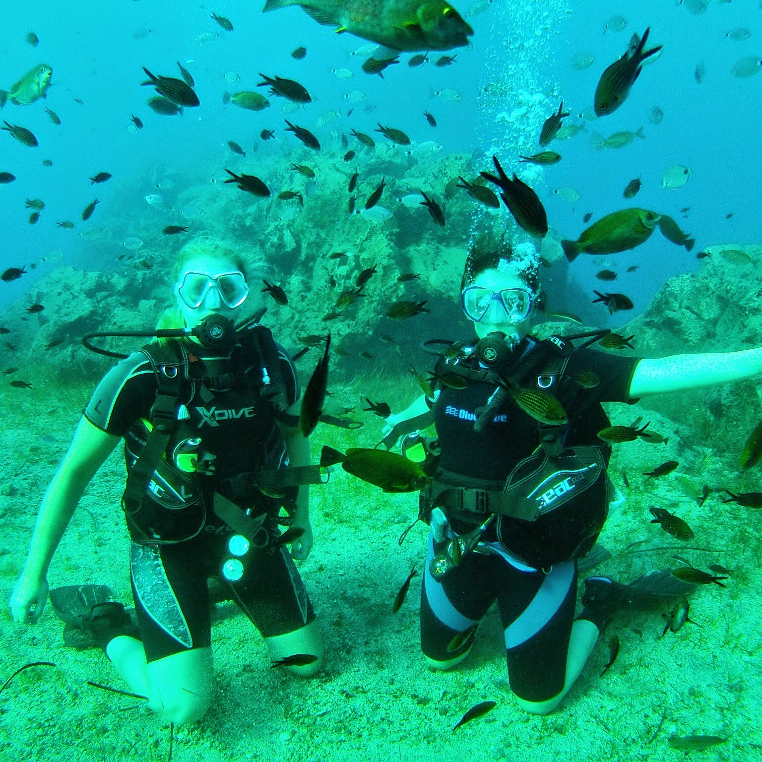 Life of Tracy Scuba Diving Santorini, Greece