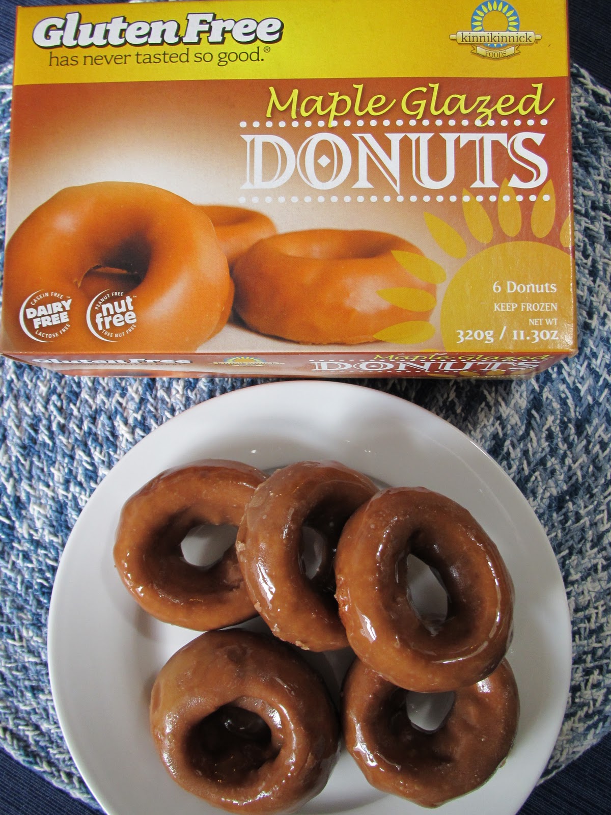 Kinnikinnick Gluten Free Donuts: Product Review (dairy free as well