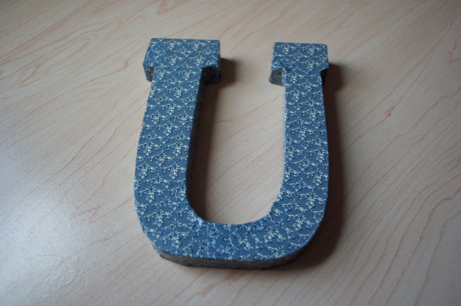Use Washi Tape to Decorate Wooden Letters - My Girlish Whims