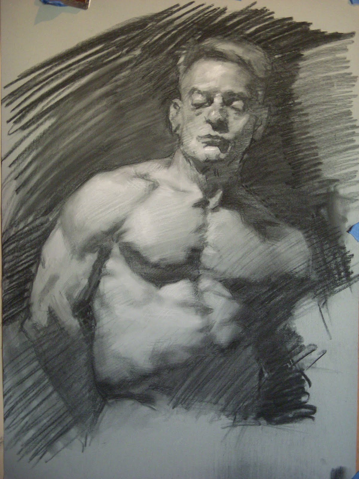 Friday Charcoal Drawings Drawing & Painting Journal