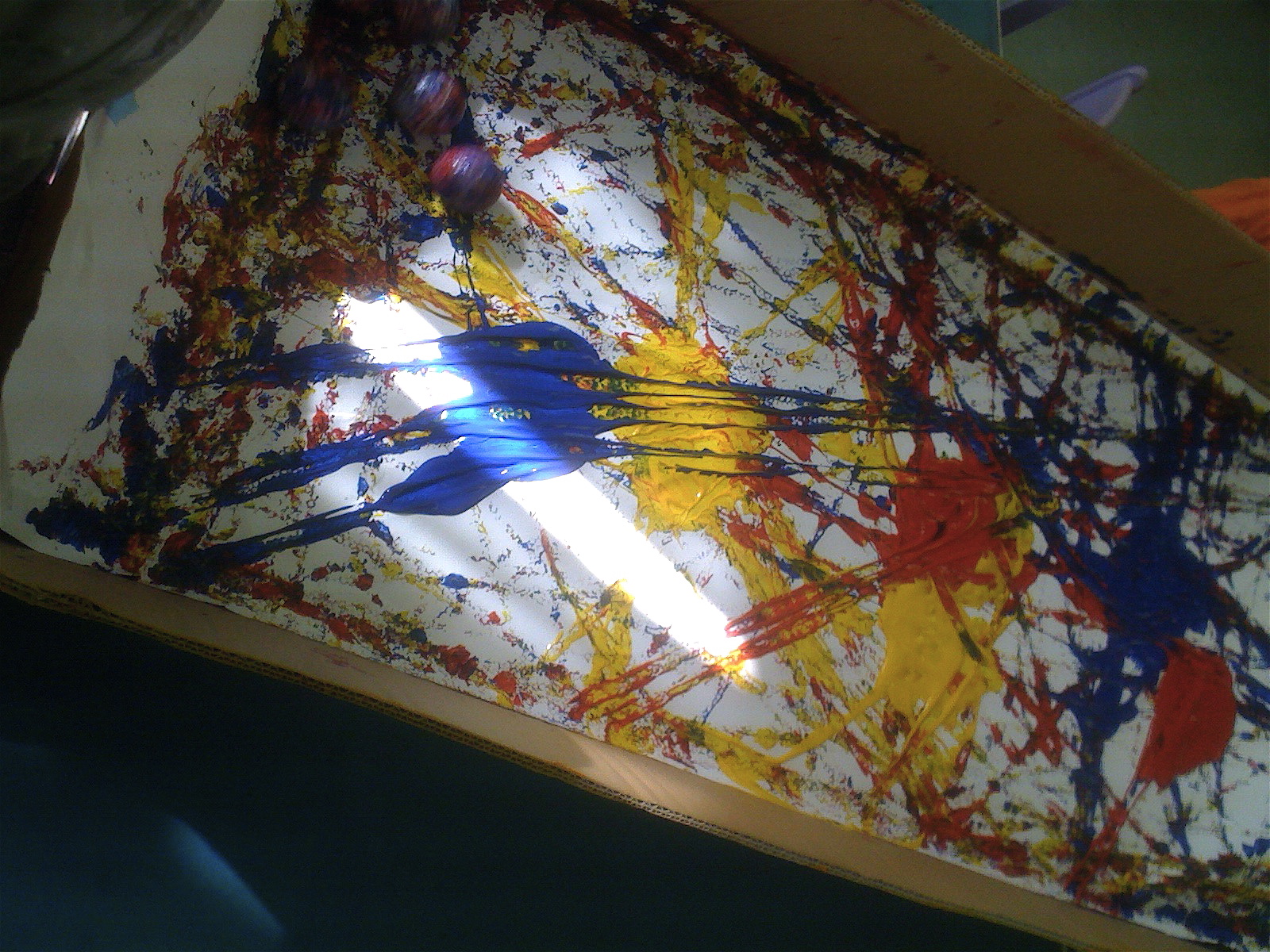 Teacher Tom Paint Throwing