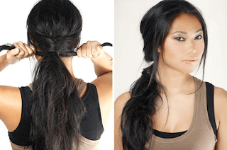 Model Rambut Retro Ini Cocok Buat Anda yang Ingin Bergaya Vintage Ingin terlihat cute dan casual? Anda bisa mulai menarik semua rambut anda ke depan wajah. Kemudian kenakan leave on conditioner supaya rambut anda tidak mudah kusut. Kemudian sasak dan jadikan crown.