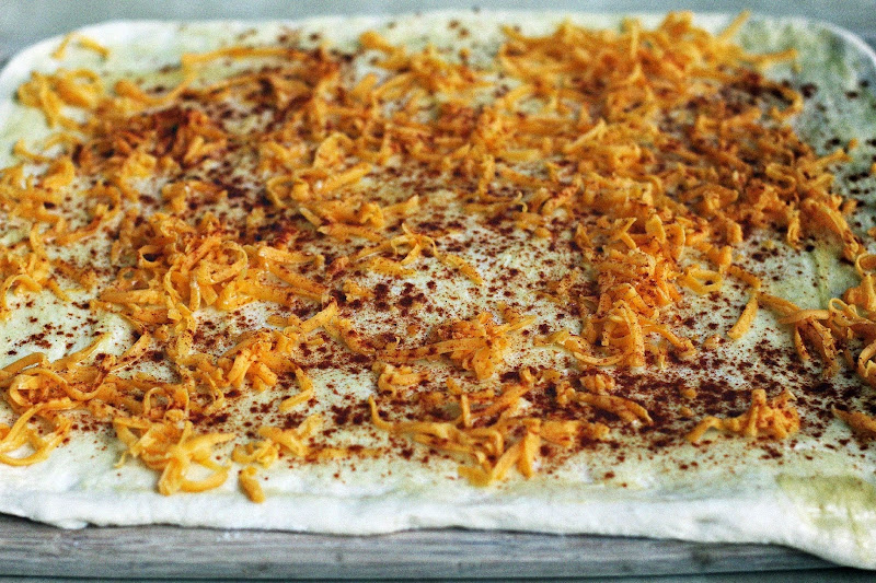 Milk and Honey Cheesy Mustard PullApart Bread