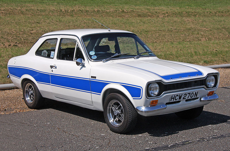 Ford Escort Mk1 Rs2000 Ford's competition department