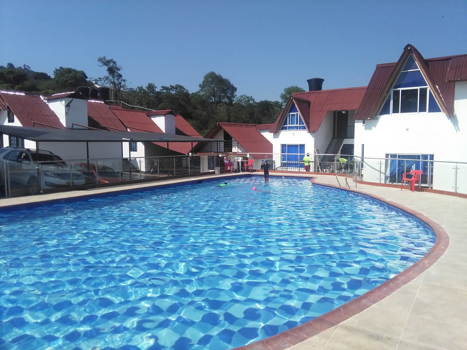 arriendovendo colombia venta hotel cabanas en barbosa santander colombia piscina