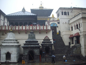 Pashupatinath Temple complex.(Sunday 13-11-2011).